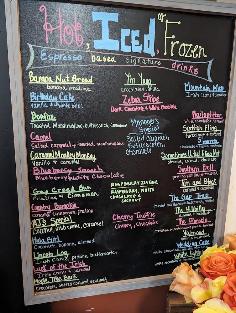 Gap Creek Coffee House Menu image 4